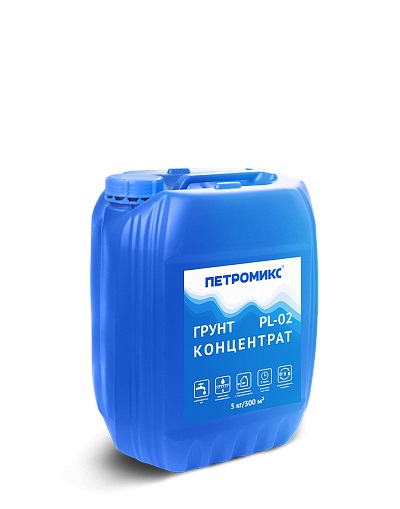 Грунт глубокого проникновения ПЕТРОМИКС PL-01 5 кг