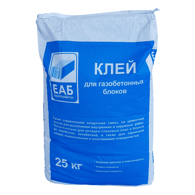 Клей для газобетона 