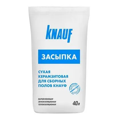 Керамзитовая засыпка Knauf фракция 0-5 мм 40 л